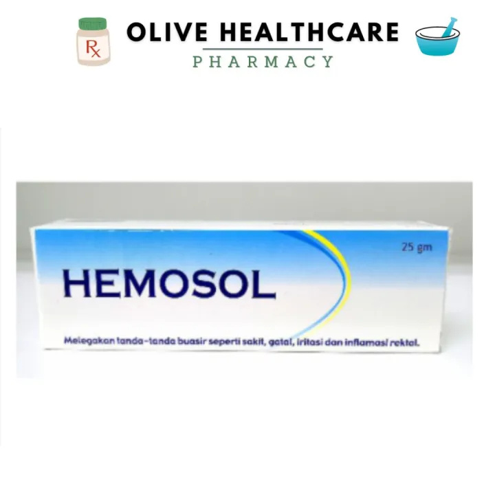 Hemosol Ointment Gm Lazada