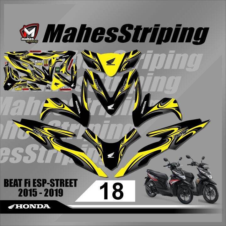 Decal Stiker Fullbody Beat Street Fi Esp Fi New