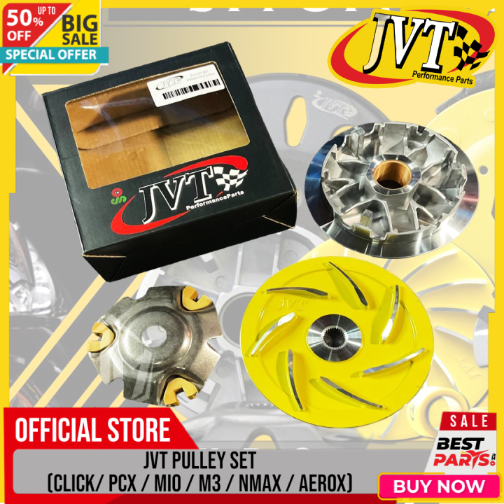 JVT PULLEY SET CLICK PCX MIO M3 NMAX AEROX Lazada PH