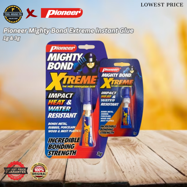 Pioneer Mighty Bond Extreme Instant Glue G G Lazada Ph