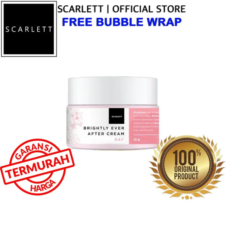 Scarlett Whitening Brightly Ever After Day Cream Lazada Indonesia