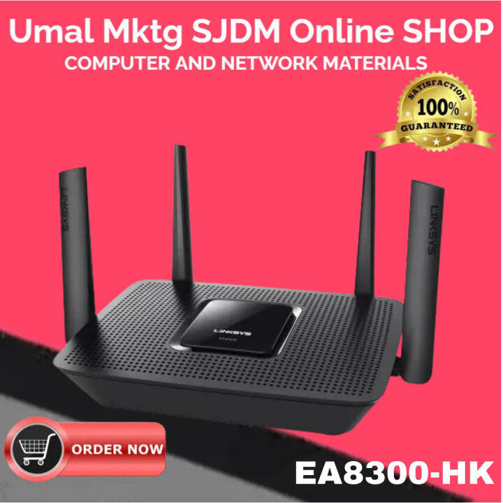 LINKSYS EA8300 HK Max Stream AC2200 MU MIMO Tri Band Router Lazada PH