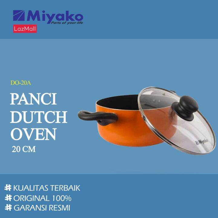 Miyako Panci Dutch Oven Cm Do A Lazada Indonesia