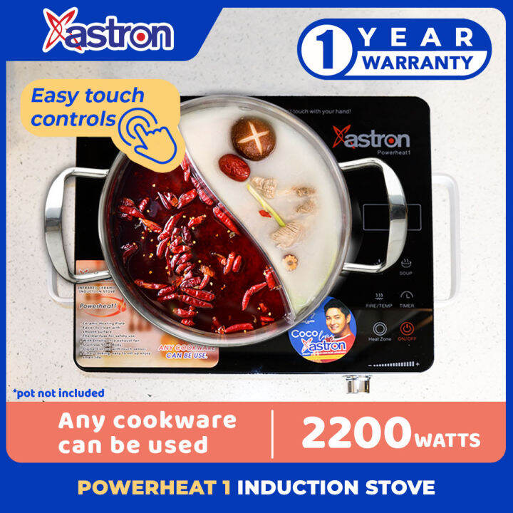 Astron Powerheat Infrared Ceramic Single Burner Induction Stove Easy