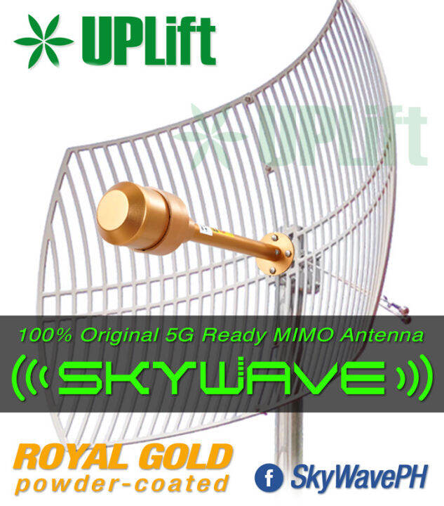 100 Original SkyWave Dual Polarity MIMO Parabolic Antenna Extended