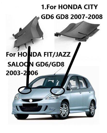 A Pc Engine Hood Hinge Trim Cover Cap For Honda FIT JAZZ 2003 2004 2005