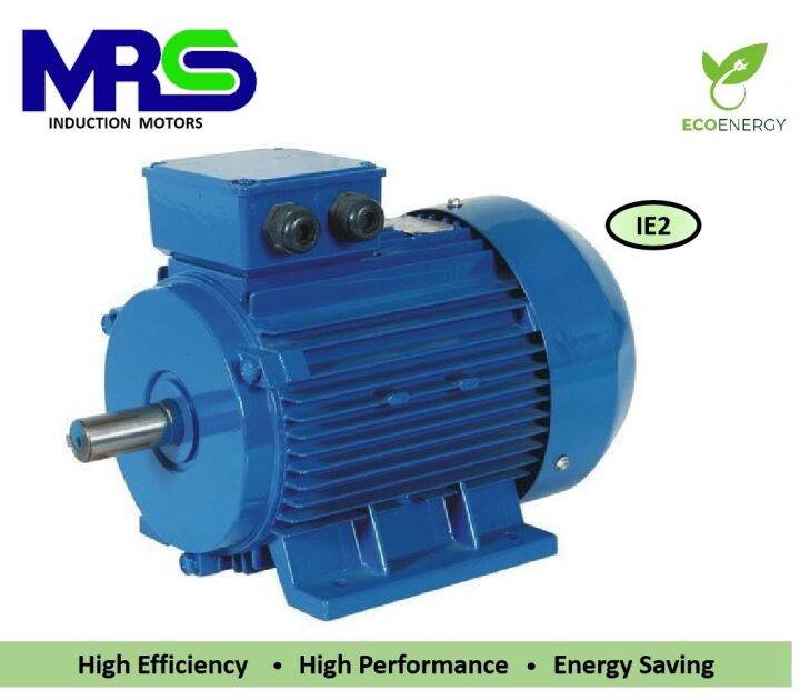 MRS Three Phase IE2 132S 4 Induction Motor 5 5kW 7 5HP 1450rpm 3Phase