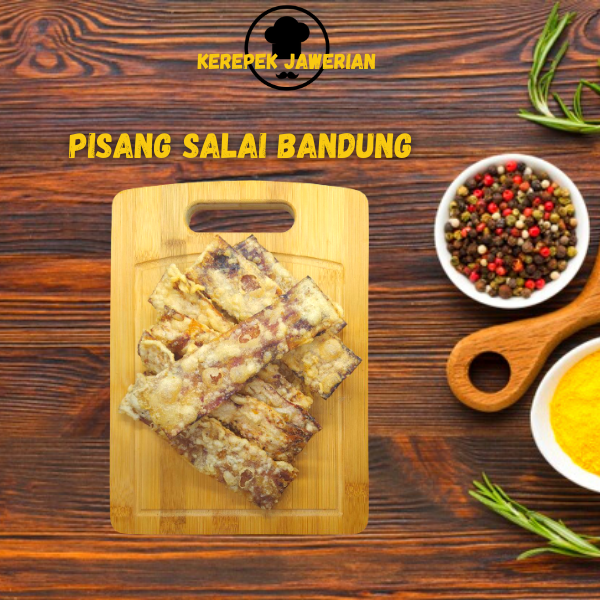 KEREPEK PISANG SALAI CRISPY 400GM Jawe Lazada