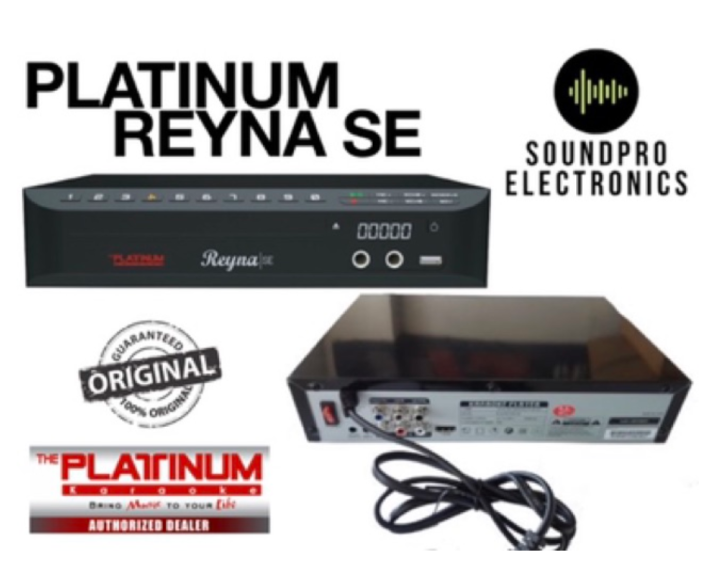 Platinum Reyna SE Karaoke Player FREE WIRED MICROPHONE Lazada PH