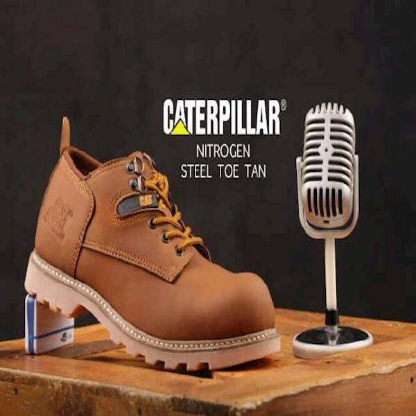 Sepatu Boots Pria Safety TERMURAH Sepatu Boots Safety Caterpillar