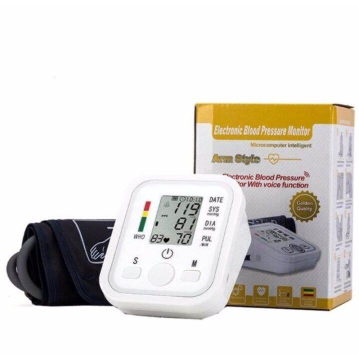 Tensimeter Digital Lengan Pengukur Tekanan Darah Blood Pressure Monitor