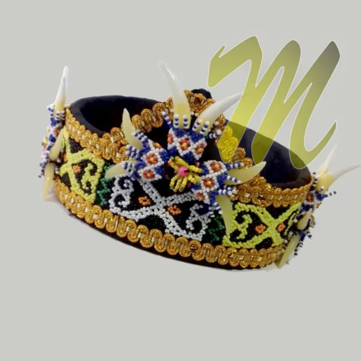 TOPI MANIK DAYAK KHAS KALIMANTAN Lazada Indonesia