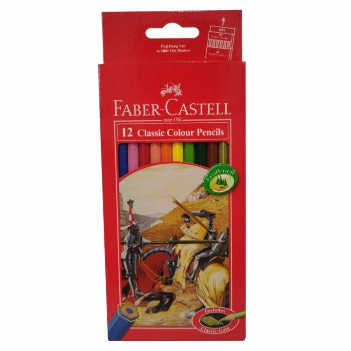 Faber Castell 12 Classic Colour Pencils Lazada Indonesia