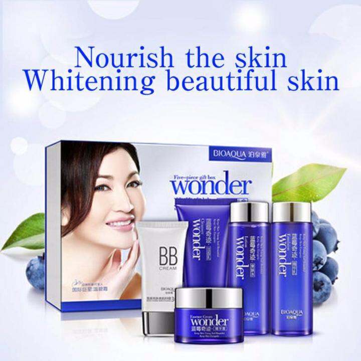 Bioaqua Wonder Blueberry Skincare Set Lazada