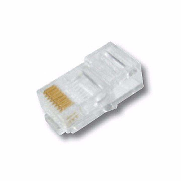 Dintek Cat 6 Unshielded RJ45 Modular Plug 100 Pcs Lazada