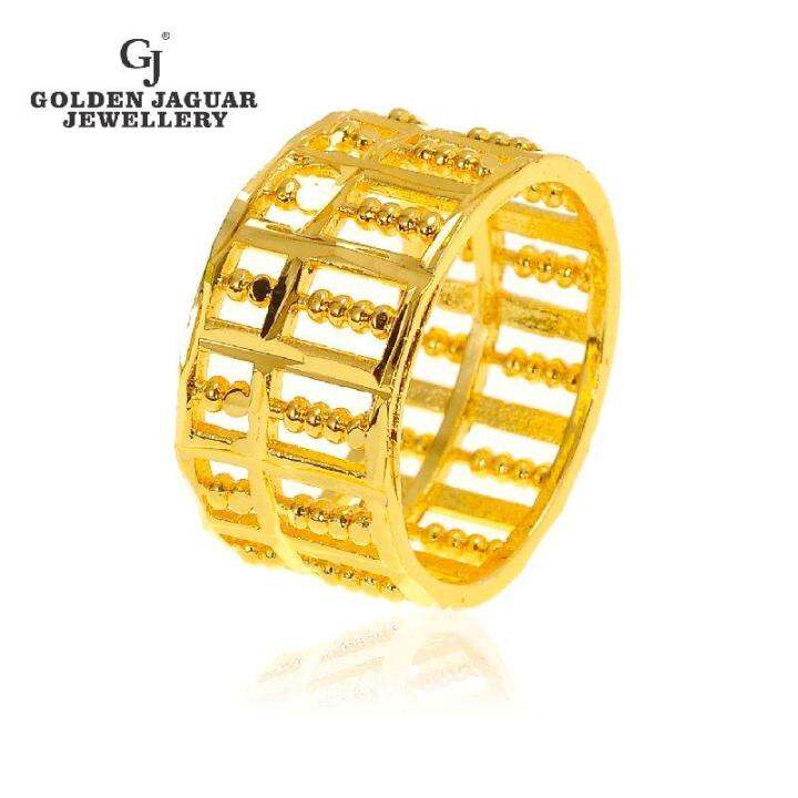 GJ Jewellery Emas Korea Emas Bangkok 24k Gold Fashion Rings Cincin