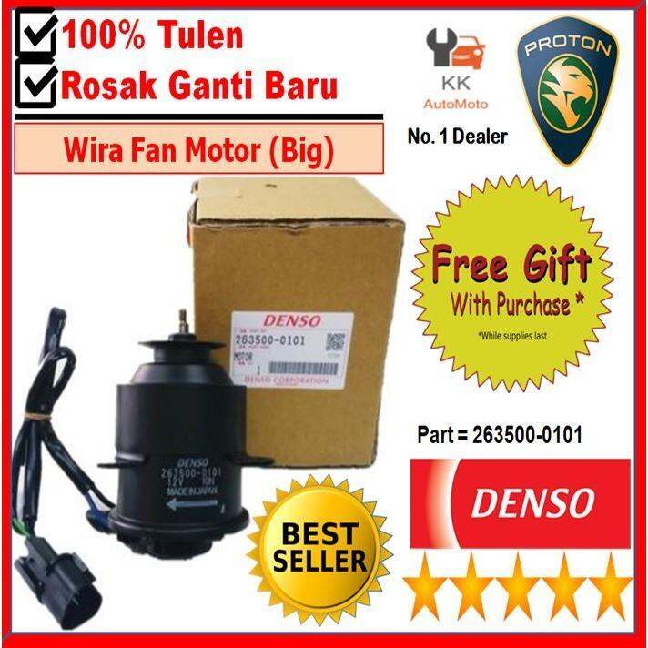 Denso Wira Fan Motor 263500 0101 Big Lazada