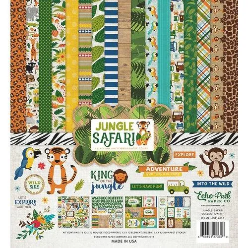 Echo Park 12x12 Collection Kit Jungle Safari Lazada PH