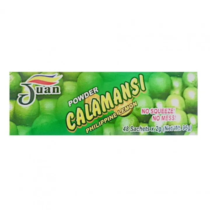 Juan Calamansi Juice Powder Sachet G Box Of Lazada Ph