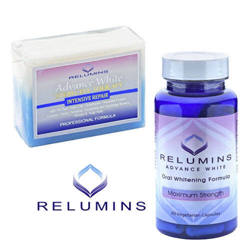 Relumins Advance Whitening Set Oral Glutathione And Stem Cell