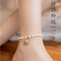 【j8tQ
】ต้นฉบับการออกแบบเฉพาะผู้หญิงไข่มุกขั้นสูง Gelang Kaki Lonceng ใหม่สร้อยข้อเท้าฤดูหนาวสไตล์วินเทจ