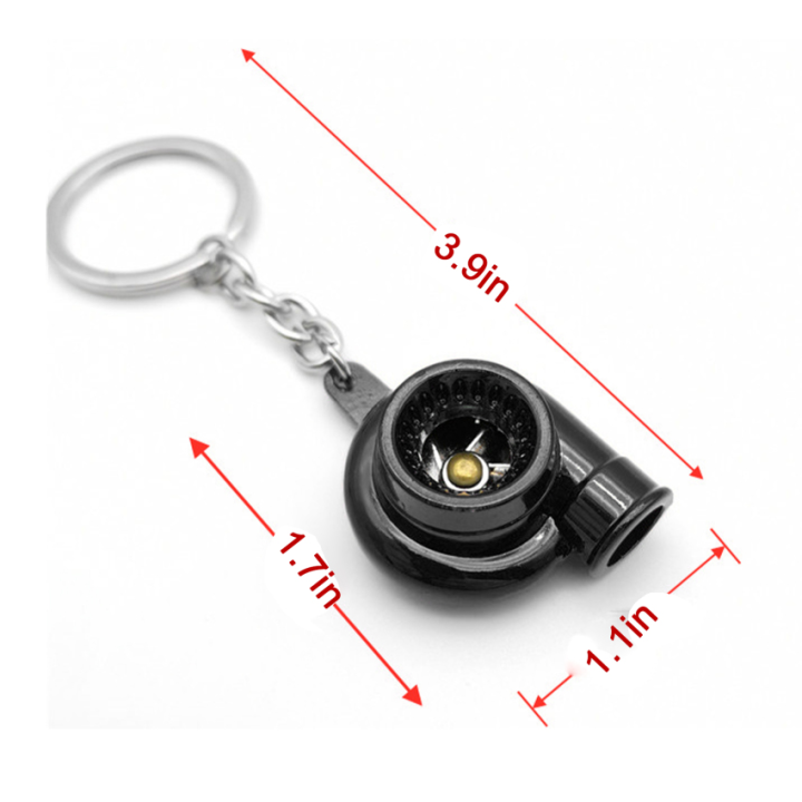 พวงกุญแจรถรุ้ง-วงแหวนรูปเทอร์โบมอเตอร์เครื่องเป่าลมอเนกประสงค์น่ารักขนาด-unisex