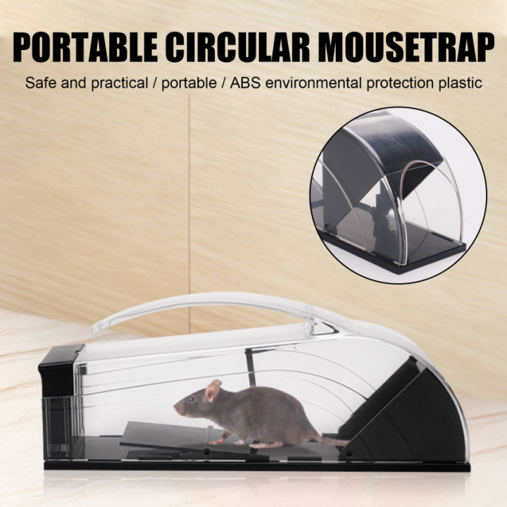 Reusable Mouse Trap No Kill Rats Cage Mousetrap Smart Mouse Trap For Mice Catcher Automatic Rat