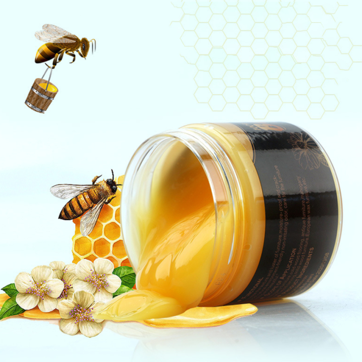 ขี้ผึ้งรสไม้แบบดั้งเดิมขี้ผึ้งไม้ธรรมชาติใช้งานได้หลากหลายสำหรับเฟอร์นิเจอร์พื้นโต๊ะเก้าอี้และตู้