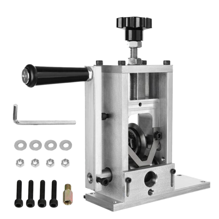 Wire Edm Machine Electric Wire Puller Peeling Automatic Hand Crank