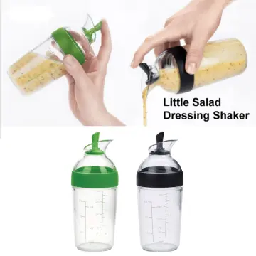 Salad Dressing Container with Easy Pour and Spill Resistant Spout Salad  Dressing Shaker 310ml Kitchen Restaurant Supply, 