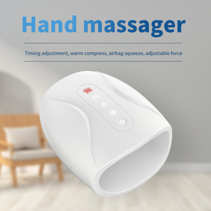 Electric Hand Massager Device Palm Finger Acupoint Wireless Massage ...