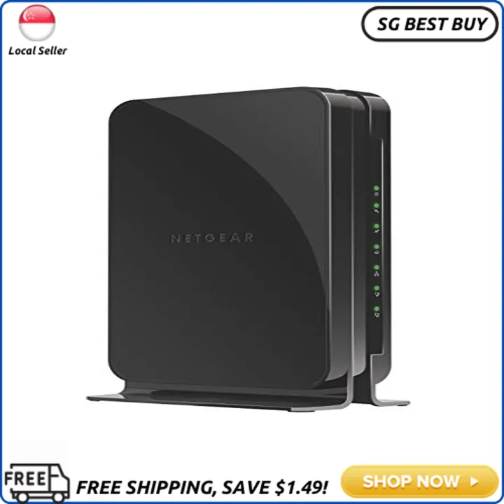 Sg Seller Netgear Cm500v 16x4 Docsis 3 0 Cable Modem With Telephone Jack Max Download Speeds Of 680mbps Certified For Xfinity From Comcast Lazada Singapore