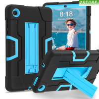 M8แท็บเคสสำหรับเลอโนโวกันกระแทก Gen4เคสฝาครอบแท็บเล็ตที่4 8.0 TB300FU TB300XU 2023ไฮบริด3ชั้นเกราะกันกระแทกเคสปิดป้องกันการตกที่ทนทานสำหรับแท็บ M8 Gen4เคส4th