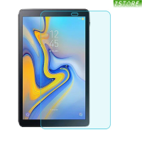 Galaxy Tab A Samsung กระจกนิรภัยสำหรับ9H T595ขนาด10.5นิ้ว T590 2018 T597ปกป้องหน้าจอกระจกป้องกันลายนิ้วมือ