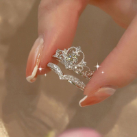 【wsf
】แหวนเพชรโมอิสสำหรับผู้หญิงแหวนเงินสีทองดีไซน์เฉพาะกลุ่มไม่ไฟแบบปรับความสว่างได้ความหรูหราแหวนเพชร