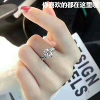 【j8tQ
】แหวนสเตอริงเงินเพชรจำลอง80จุดผู้หญิงสั่งซื้อวันวาเลนไทน์ของขวัญวันเกิดไม่ซีดจางแหวนเพชร