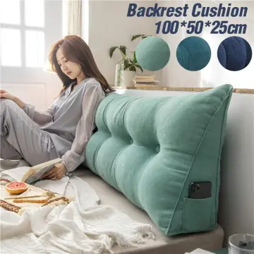 Rectangular Sofa Pillow Tatami Back Cushion Soft Backrest Waist