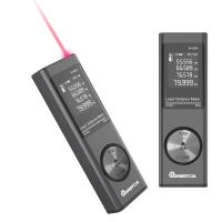 MUSTOOL 80M/40M เลเซอร์ขนาดเล็ก RangefinderSwitching Pythagorean โหมดระยะทางปริมาณพื้นที่วัดเลเซอร์เครื่องวัดเมตร USB ชาร์จกันน้ำอิเล็กทรอนิกส์เซ็นเซอร์มุม M/In/Ft การสลับหน่วย