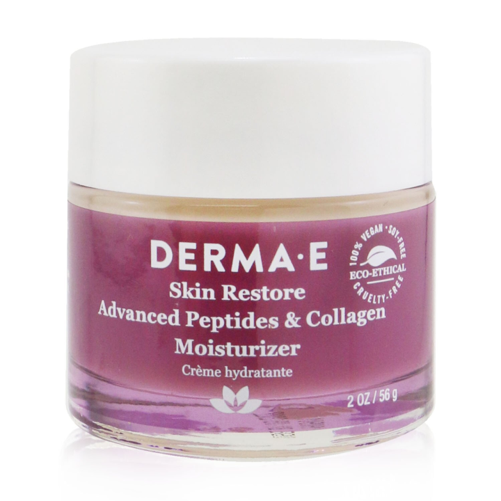 DERMA E - Skin Restore Advanced Peptides & Collagen Moisturizer 56g/2oz ...