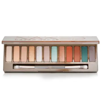 Urban Decay Naked 3 Eyeshadow Palette: 12x Eyeshadow 1x Doubled Ended  Shadow/Blending Brush 