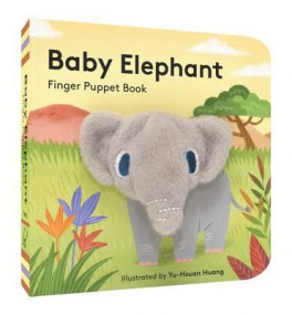 Those who dont believe in magic will never find it. ! BABY ELEPHANT FINGER PUPPET BOOK