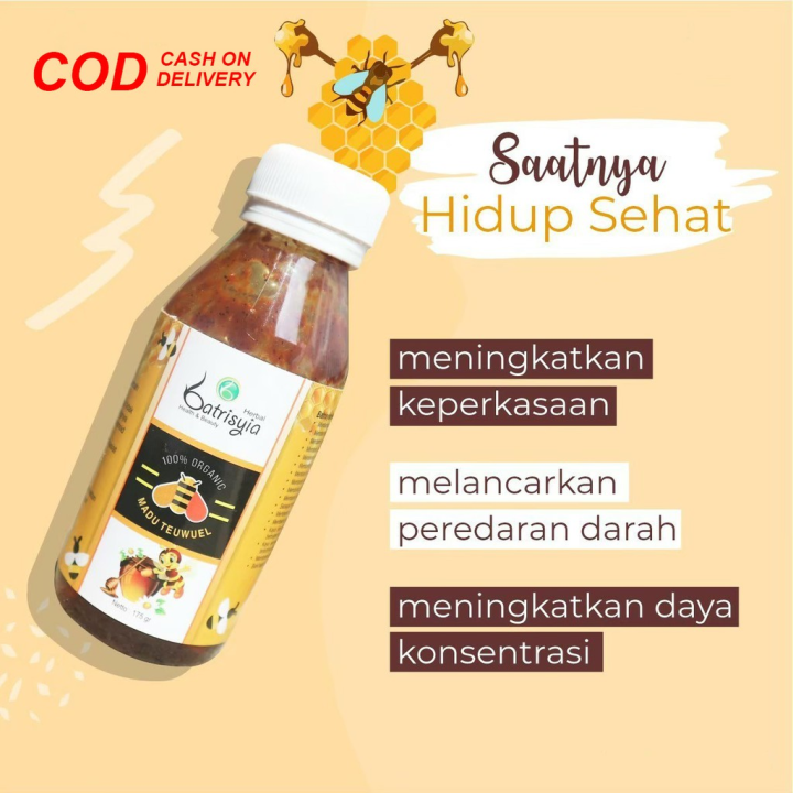 Madu Teuweul Madu Klanceng Madu Lebah Trigona Batrisyia | Lazada Indonesia