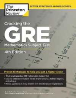 Enjoy a Happy Life Cracking the GRE Mathematics Subject Test (Princeton Review Series) (4th) [Paperback]