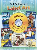 Reason why love !  Vintage Label Art (Dover Electronic Clip Art) (CD-ROM + Paperback) [Hardcover]