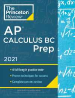 Right now !  Princeton Review AP Calculus BC Prep 2021 (Princeton Review Ap Calculus Bc Prep) (CSM) [Paperback]