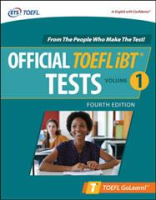 ยอดนิยม Official TOEFL iBT Tests (Toefl Golearn!) 1 (4th Paperback + Pass Code) [Paperback]