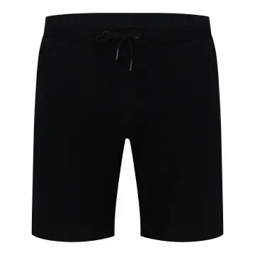 Mens black jean on sale shorts