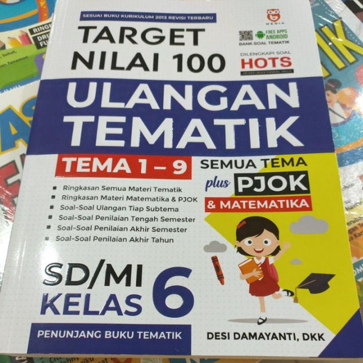 Jual Cepat Buku Target Nilai 100 Ulangan Tematik Sd Mi Kelas 6 Semua