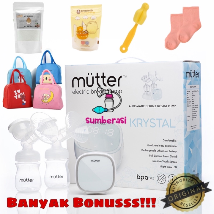 Pompa Asi Mutter Krystal Breastpump Lazada Indonesia