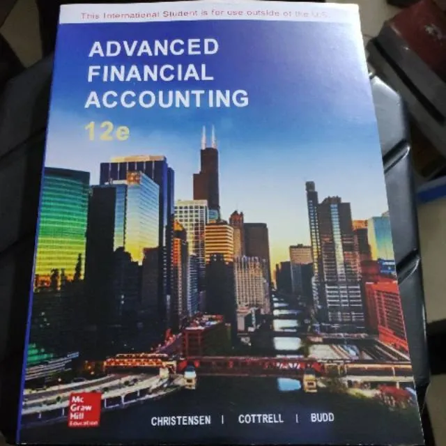 JUAL CEPAT BUKU ADVANCED FINANCIAL ACCOUNTING 12E CHRISTENSEN COTTRELL ...